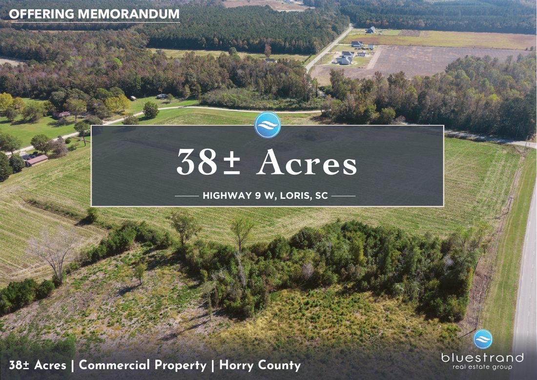 Offering Memorandum cover: 38 acres, Hwy 9 W, Loris