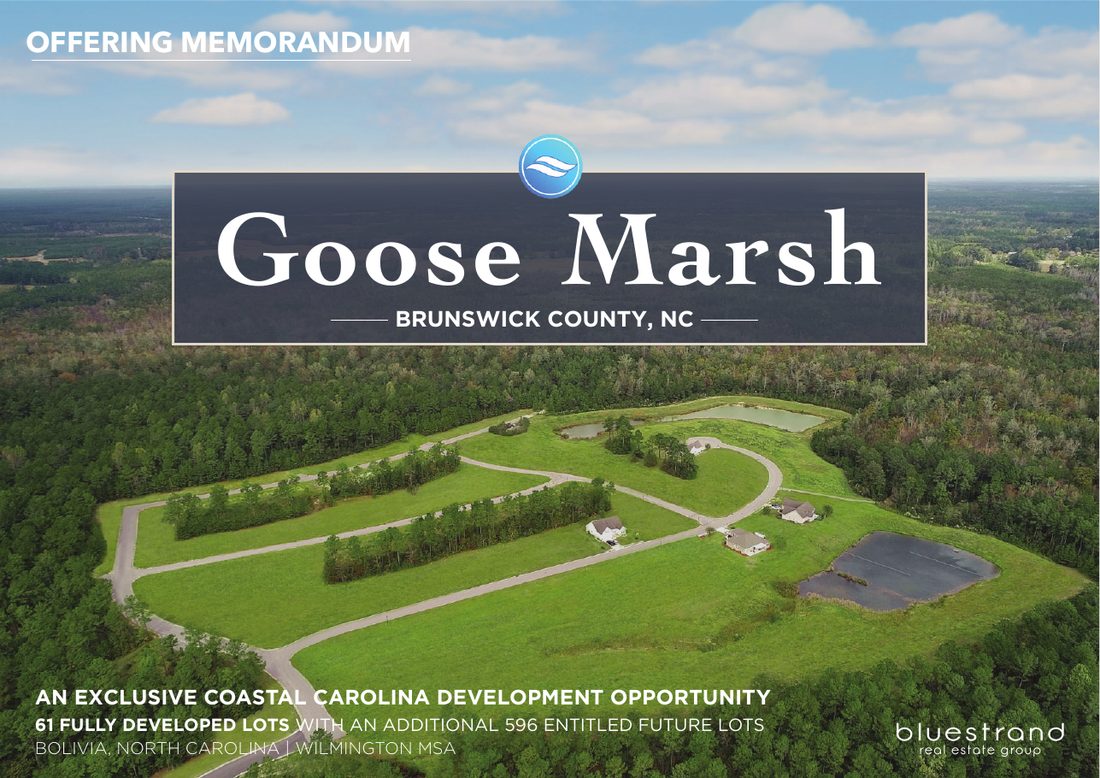 Offering Memorandum cover: Goose Marsh