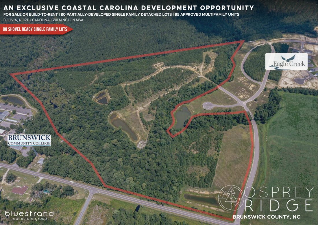 Offering Memorandum cover: Osprey Ridge, Brunswick County NC